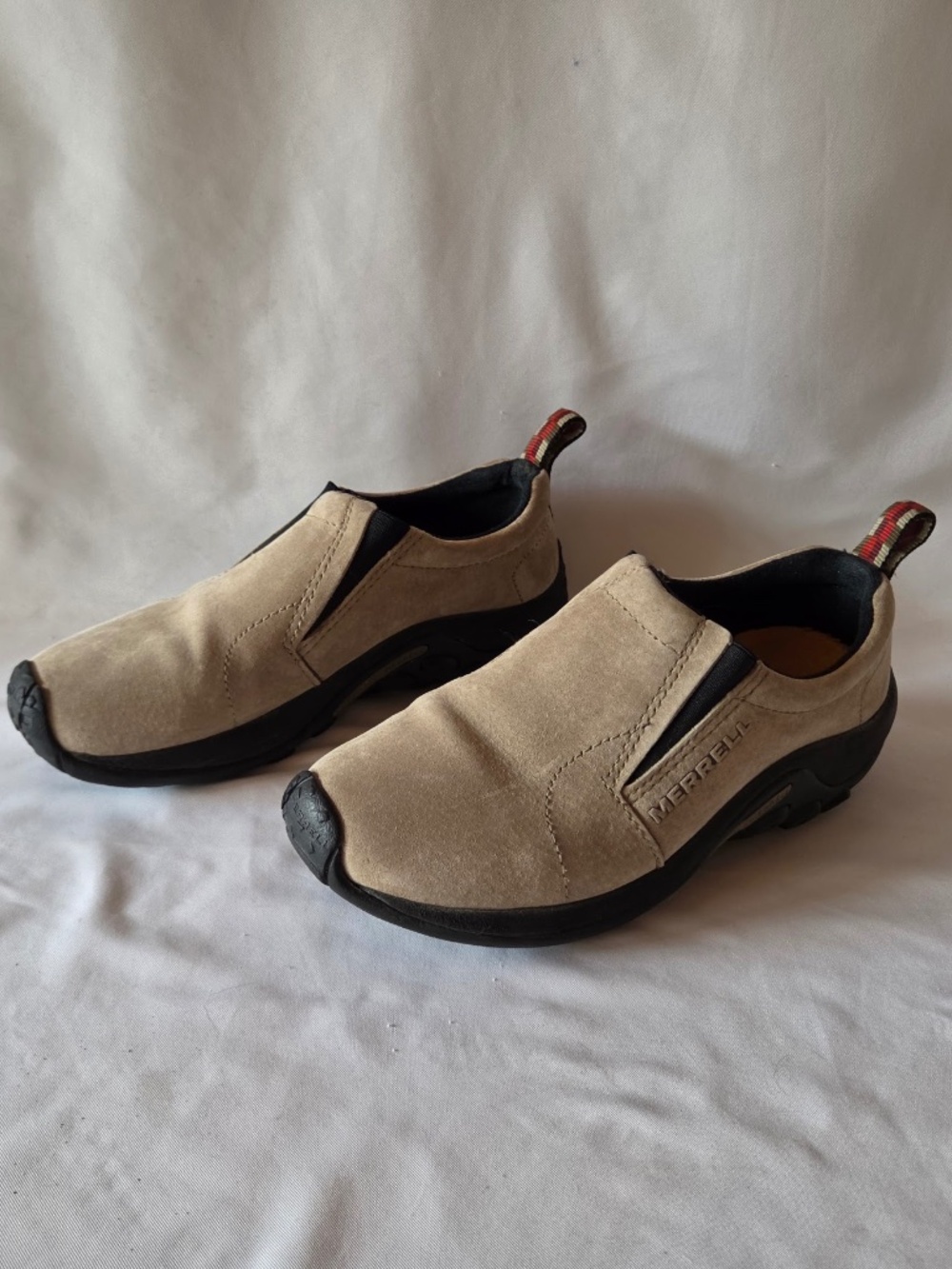 Merrell Jungle Moc Slip On Shoes Classic Taupe Suede Women's Size 7